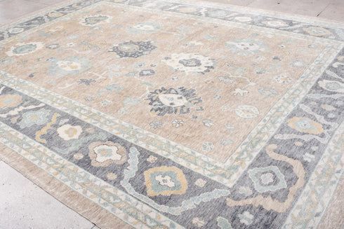 Vintage Oushak Area Rug (11' x 15')